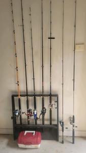 Fishing rods .
