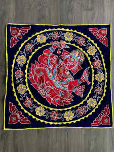 Embroidered Wall hanging Tapestry style