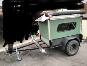 enclosed camping/work/go-cart/quad bike trailer 