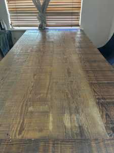 Large Timber Dining Table
