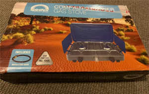 BNIB Spinifex 2 Burner Stove Top with Coleman Gas Bottle