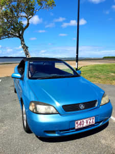 2002 HOLDEN ASTRA CONVERTIBLE 4 SP AUTOMATIC 2D CONVERTIBLE, 4 seats T