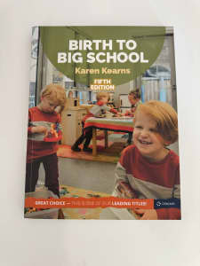 Birth to big school book