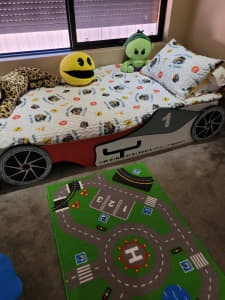 NEW.. Racing car bed. 