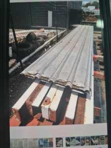 ROOFING IRON, TRIMDECK, 7 X 5 METRE SHEETS $210.00