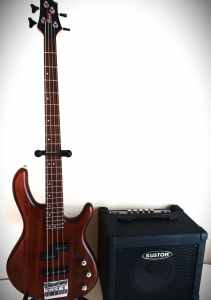 CORT Bass Guitar and Amp