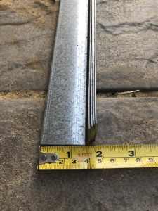 Metal Angle bracket bracing 40mm x 40mm 6m length x 4= 24m