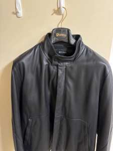 3 (L) Zegna, Calibre leather, shearling jackets