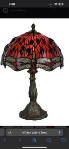 Authentic Tiffany Lamp Dragonfly