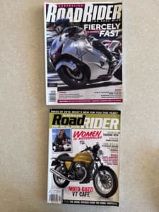 Australian Road Rider motorcycle magazines $4 each 