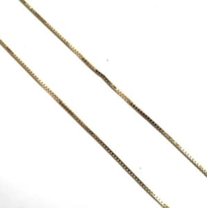 18ct Yellow Gold Necklace 2.7g 6E2EVL 017100248856