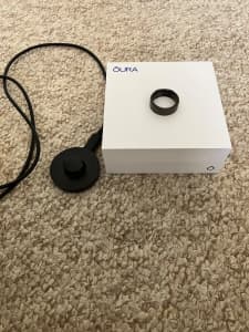 Oura ring with charger Gen 3 size 11 black