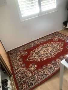 Beautiful red MCM persian rug
