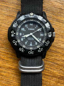 Vintage Traser 3H MB Microtec Army Watch 200m waterproof - Swiss Made