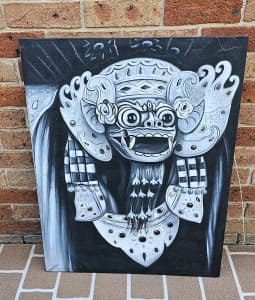 Barong Painting on Canvas