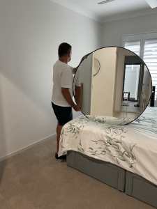 Oz Design large round mirror 100cm x 100cm