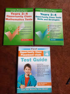 Years 3-4 Opportunity Class Pactice Books