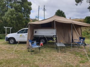 Heaslip trailertop camper