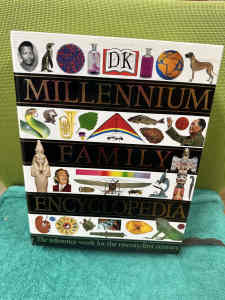 DK MILLENNIUM FAMILY ENCYCLOPEDIA book set..$10