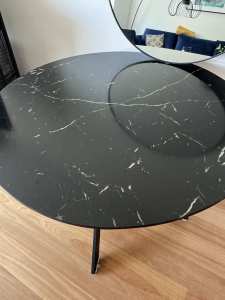 Table top only marble look 