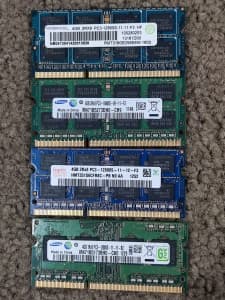 DDR3 & DDR4 Mixed RAM for Laptop - Starting $5