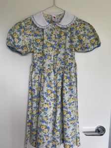 1990s girls dress made in England