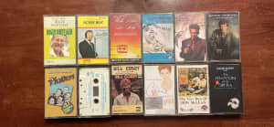 Vintage music cassette tapes for sale