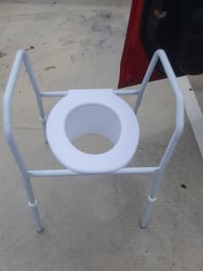 Overtoilet chair. In really good condition