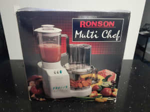 For Sale New in Box RONSON Multi Chef Food Processor Blender Selling $