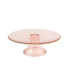 NEW Cristina Re rose gold cake stand