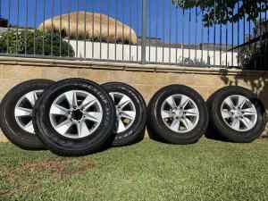 2020 GXL Prado 17 Inch Rims (and Tyres)