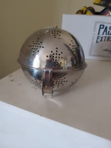 SILVER BALL STRAINER ETC OPENS UP