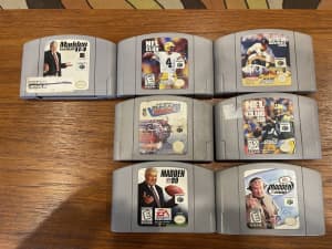 N64 Sports Games LOT - Nintendo 64 