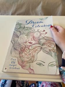NEW !!!! dream colouring book 