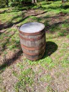 Wine barrel from Melbourne 