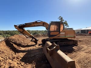 Case cx130 excavator