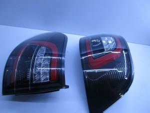BLACK LED Tail Lights For HOLDEN COMMODORE VE VF STATION WAGON SS SV6