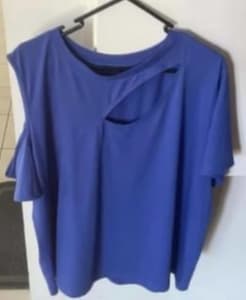 Womens Blue Shein Top Size 3XL $5