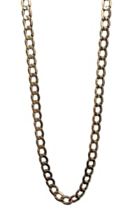 Hollow 9ct Yellow Gold Necklace
