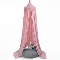 Hanging Tent Canopy - Vintage Pink