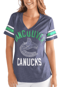 Vancouver Canucks NHL Alyssa Milano - Women's Conference T-Shirt