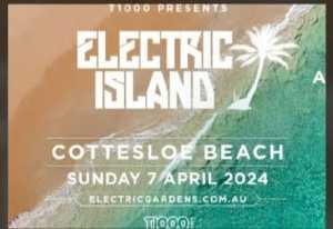 VIP Ticket Electric Island 2024 Perth