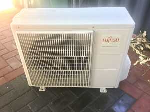 Fujitsu reverse cycle inverter air conditioner