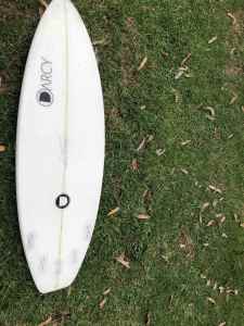 5,8 Surfboard with leg rope