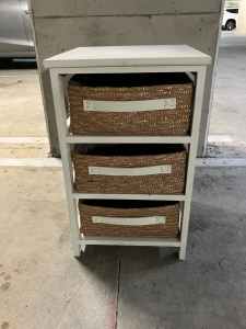 Side table with draws