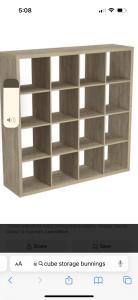 Bunnings Cube storage shelf
