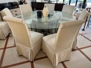 Dining Chairs french provincial total 8