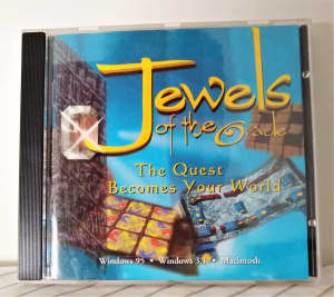 Jewels of the Oracle, fascinating puzzles, GAME of logic, CD-ROM