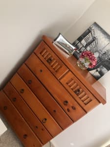 Australian-made, Solid Wood Chest of Draws