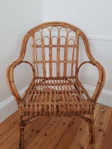 Lovely Rattan / Cane Armchair - Excellent Condition